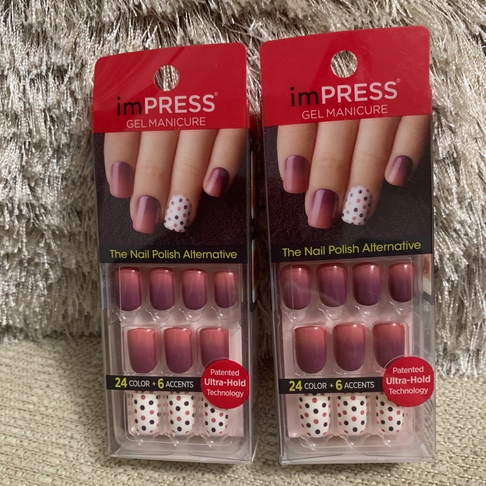 KISS IMPRESS GEL MANICURE. SET OF 2